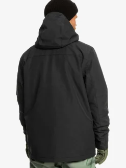 Quiksilver Mission 3-In-1 Technical Snow Jacket True Black Store