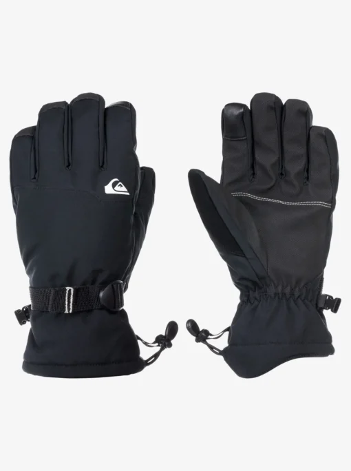 Quiksilver Mission Insulated Ski/Snowboard Gloves True Black Best Sale