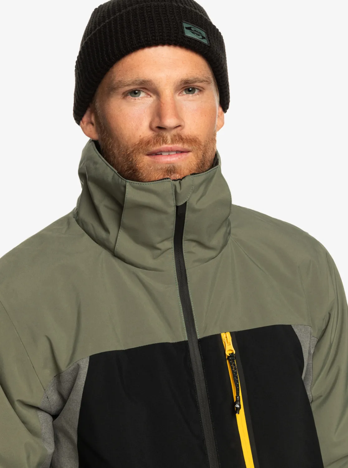 Quiksilver Mission Plus Technical Snow Jacket True Black New