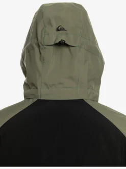 Quiksilver Mission Plus Technical Snow Jacket True Black New