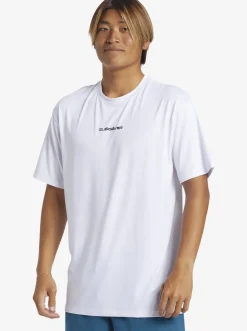 Quiksilver Mix Session Upf 50 Short Sleeve Surf Tee Birch Shop