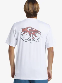 Quiksilver Mix Session Upf 50 Short Sleeve Surf Tee Birch Shop