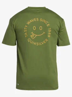 Quiksilver Mix Session Upf 50 Short Sleeve Surf Tee Dill Hot