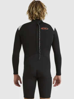 Quiksilver 2/2Mm Capsule Saturn Long Sleeve Spring Suit Black/Lunar Rock Shop