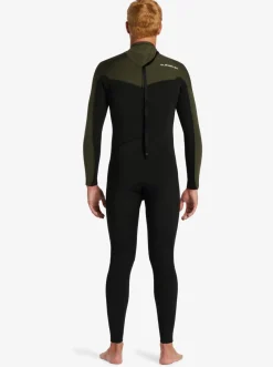 Quiksilver 3/2Mm Everyday Sessions Back Zip Wetsuit Black/ Ash Cheap
