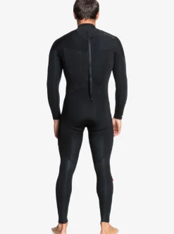 Quiksilver 4/3Mm Everyday Sessions Back Zip Wetsuit Black Flash Sale