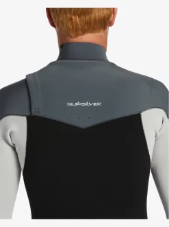 Quiksilver 3/2Mm Everyday Sessions Chest Zip Wetsuit Black/ Ash Flash Sale