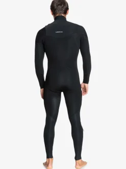 Quiksilver 4/3Mm Everyday Sessions Chest Zip Wetsuit Black Clearance