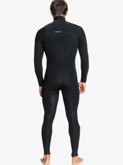 Quiksilver 4/3Mm Everyday Sessions Chest Zip Wetsuit Black Best
