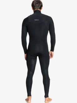 Quiksilver 3/2Mm Everyday Sessions Chest Zip Wetsuit Black Sale