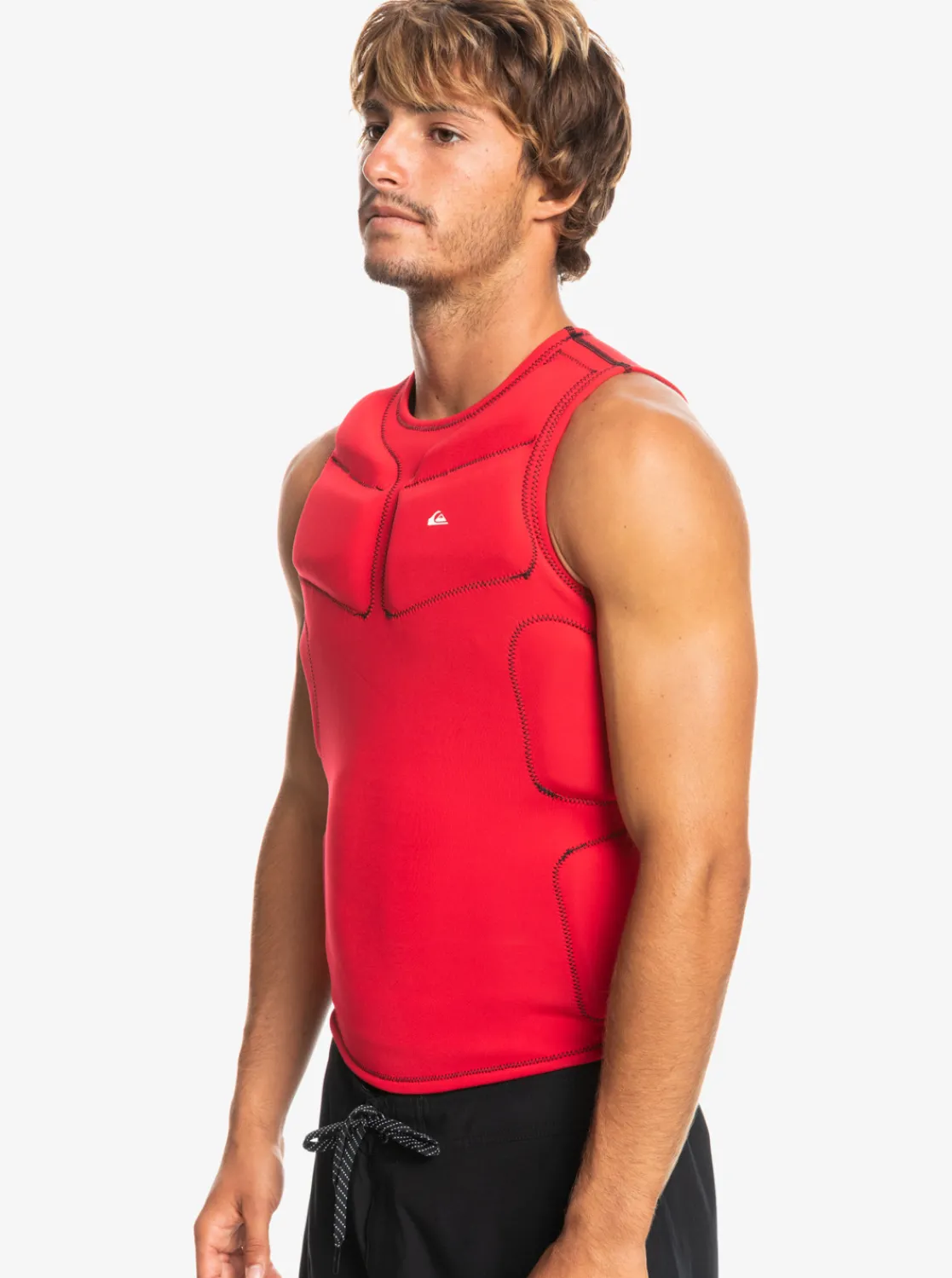 Quiksilver 1Mm Highline Pro Impact Wetsuit Jacket Quik Red New