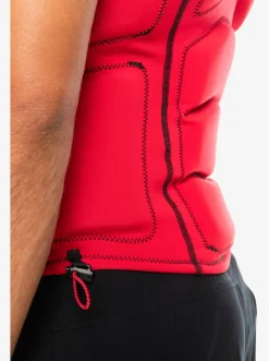 Quiksilver 1Mm Highline Pro Impact Wetsuit Jacket Quik Red New