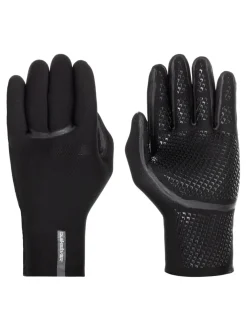 Quiksilver 3Mm Marathon Sessions Wetsuit Gloves Black Clearance