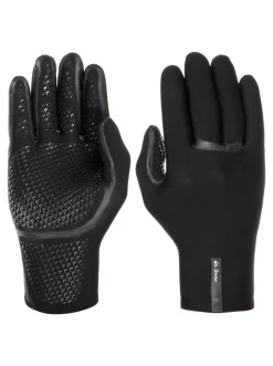 Quiksilver 3Mm Marathon Sessions Wetsuit Gloves Black Clearance