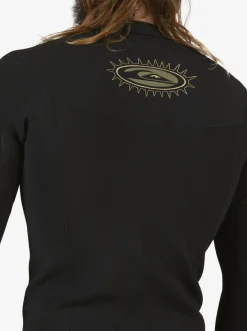 Quiksilver 1.5Mm Mikey Wright Everyday Sessions Wetsuit Jacket Black New