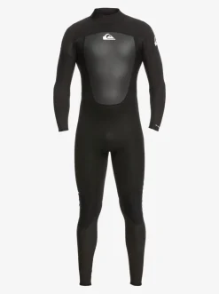 Quiksilver 3/2Mm Prologue Back Zip Wetsuit Black Cheap