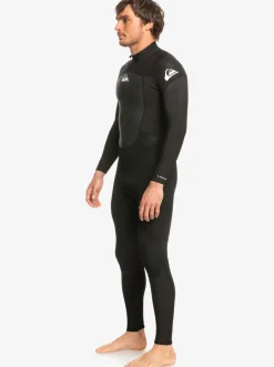 Quiksilver 3/2Mm Prologue Back Zip Wetsuit Black Cheap