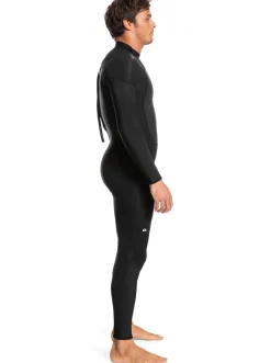 Quiksilver 3/2Mm Prologue Back Zip Wetsuit Black Cheap
