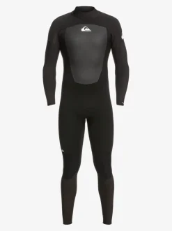Quiksilver 3/2Mm Prologue Back Zip Wetsuit Black Discount
