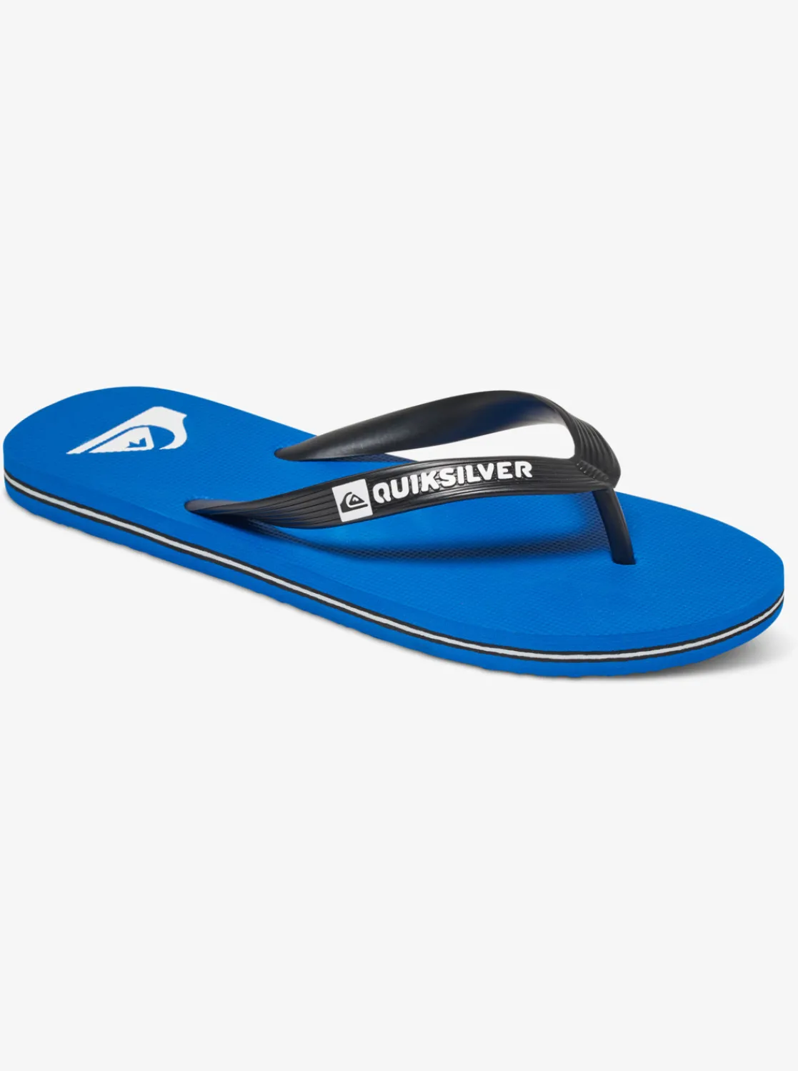 Quiksilver Molokai Flip-Flops Black/Blue/Black Store