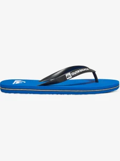 Quiksilver Molokai Flip-Flops Black/Blue/Black Store