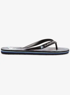 Quiksilver Molokai Highline Scallop Flip-Flops Blue 2 Cheap