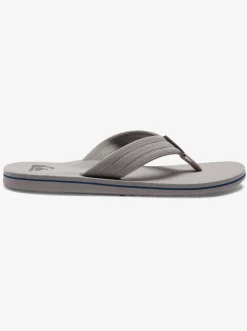 Quiksilver Molokai Layback Sandals Grey/White/Grey Best Sale