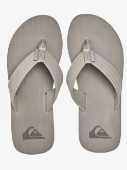 Quiksilver Molokai Layback Sandals Grey/White/Grey Best Sale