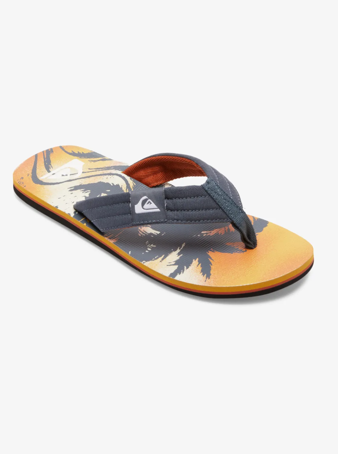 Quiksilver Molokai Layback Sandals For Men Grey 1 Flash Sale