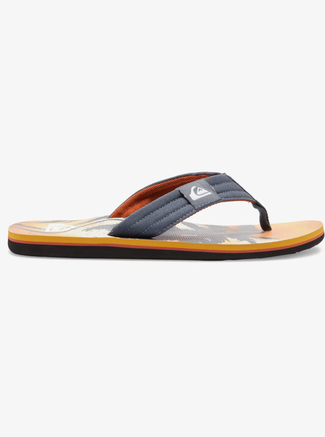 Quiksilver Molokai Layback Sandals For Men Grey 1 Flash Sale