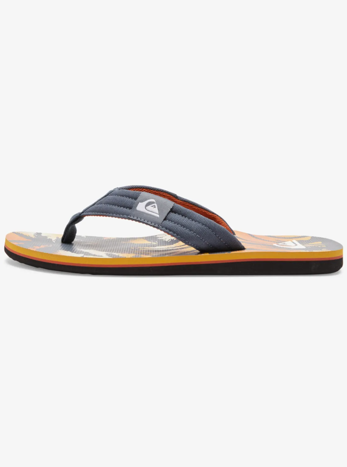 Quiksilver Molokai Layback Sandals For Men Grey 1 Flash Sale