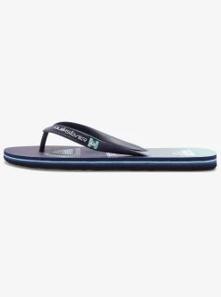 Quiksilver Molokai Swell Vision Flip-Flops Blue 3 Cheap