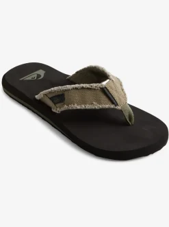 Quiksilver Monkey Abyss Sandals Green/Black/Brown Sale