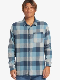 Quiksilver Motherfly Long Sleeve Shirt Midnight Navy Motherfly Cheap