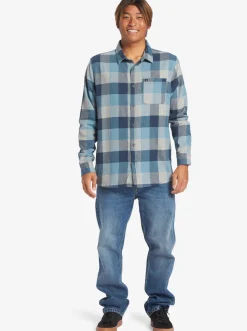 Quiksilver Motherfly Long Sleeve Shirt Midnight Navy Motherfly Cheap