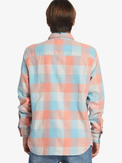 Quiksilver Motherfly Long Sleeve Shirt Reef Waters Motherfly Discount