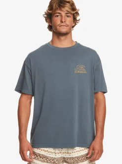 Quiksilver Natural Vibe T-Shirt Dark Slate Cheap