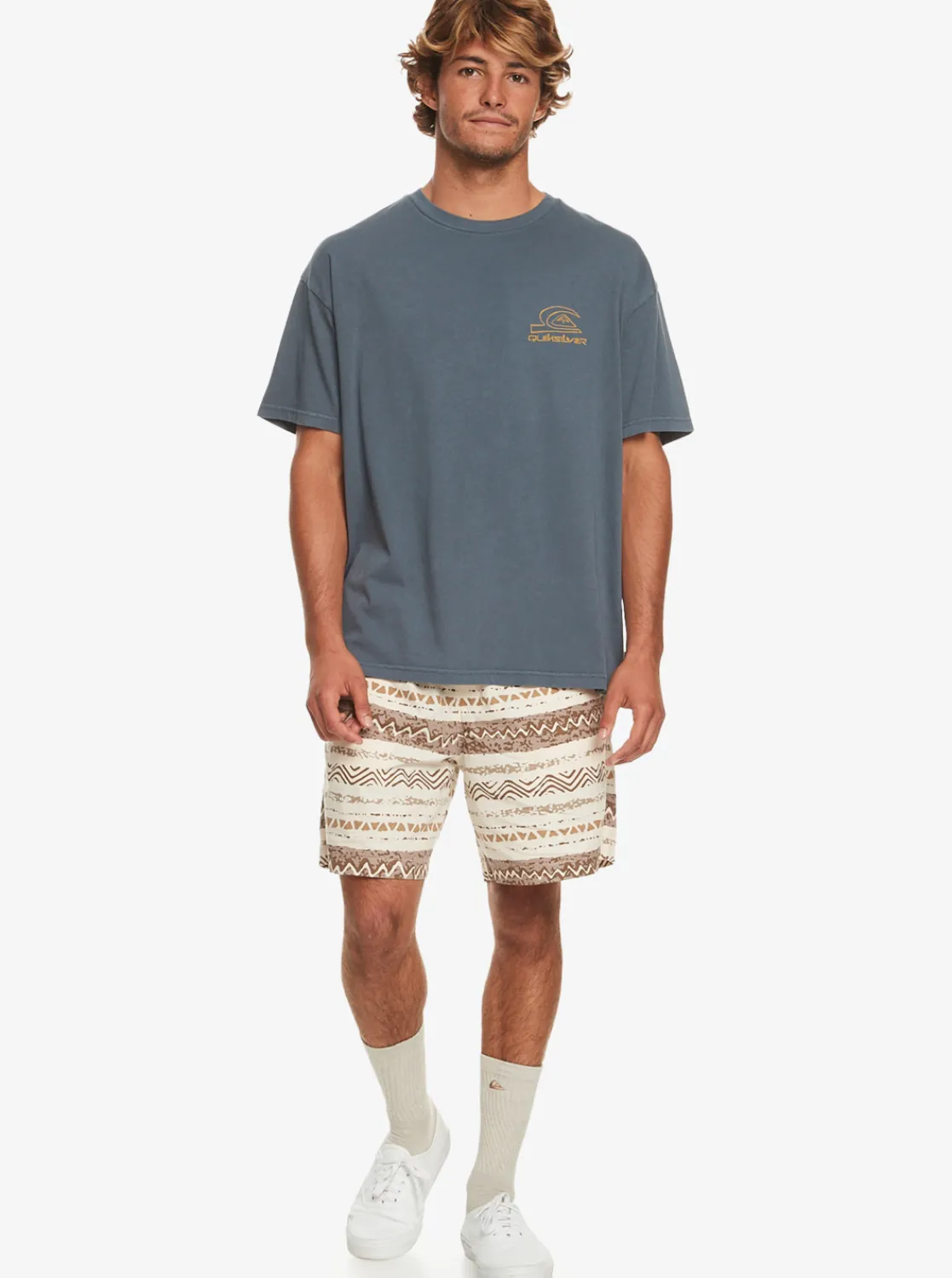 Quiksilver Natural Vibe T-Shirt Dark Slate Cheap