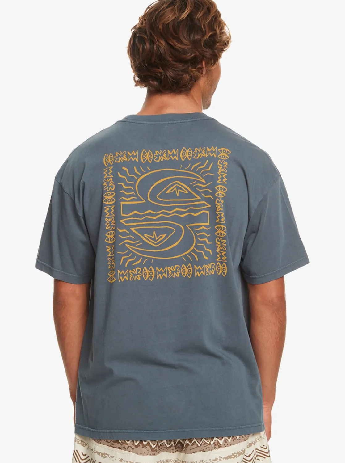 Quiksilver Natural Vibe T-Shirt Dark Slate Cheap