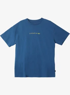 Quiksilver New Instinct Short Sleeve Stn T-Shirt Dark Blue Store