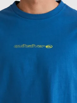 Quiksilver New Instinct Short Sleeve Stn T-Shirt Dark Blue Store