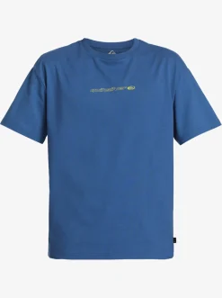 Quiksilver New Instinct Short Sleeve Stn T-Shirt Dark Blue Store