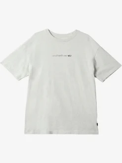 Quiksilver New Instinct Short Sleeve Stn T-Shirt Snow Heather Store