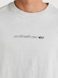 Quiksilver New Instinct Short Sleeve Stn T-Shirt Snow Heather Store