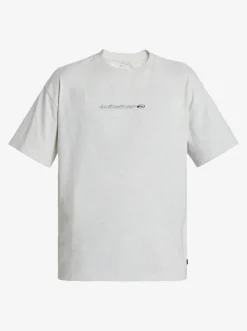 Quiksilver New Instinct Short Sleeve Stn T-Shirt Snow Heather Store