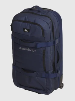 Quiksilver New Reach 100L Large Wheeled Suitcase Naval Academy Discount