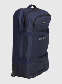 Quiksilver New Reach 100L Large Wheeled Suitcase Naval Academy Discount