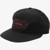 Quiksilver Nylo Cap Snapback Hat Black Cheap