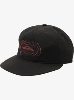 Quiksilver Nylo Cap Snapback Hat Black Cheap