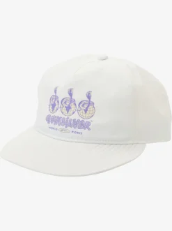 Quiksilver Nylo Cap Snapback Hat Snow White Shop